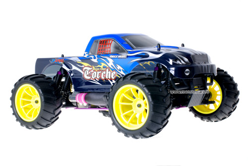 Himoto 1:10 Nitro Truck Black Blue